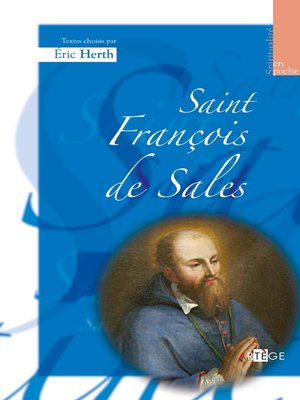 cover image of Saint François de Sales